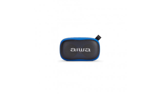 Aiwa BS-110BL portable/party speaker Stereo portable speaker Blue, Black 5 W