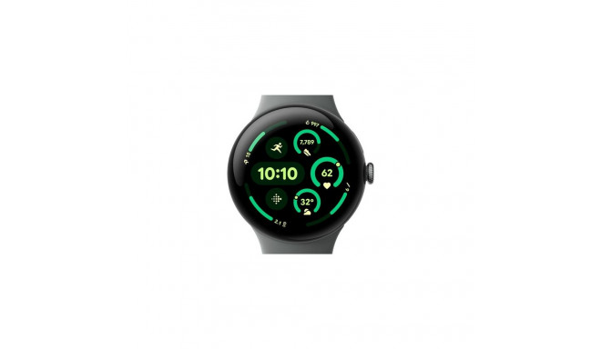 Google Pixel Watch 3 AMOLED 45 mm Digital Touchscreen Grey Wi-Fi GPS (satellite)