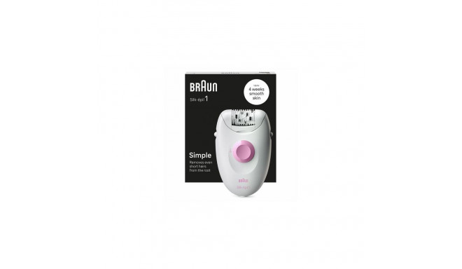 Braun Silk-épil 1 1-000 20 tweezers Pink, White