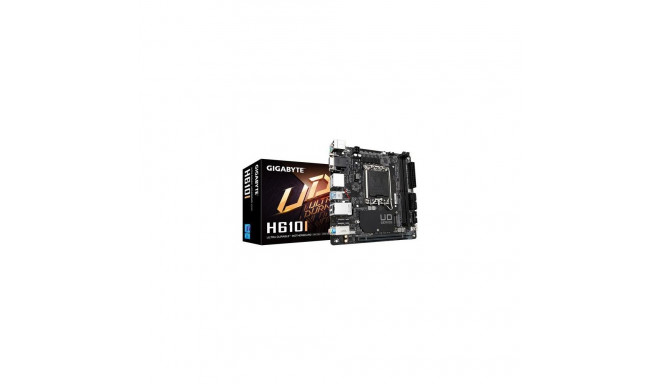 GIGABYTE H610I Motherboard - Supports Intel Core 14th CPUs, 4+1+1 Hybrid Digital VRM, up to 5600MHz 
