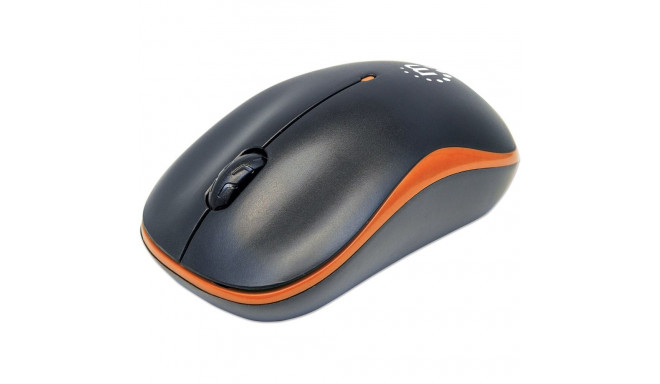 "MANHATTAN Maus Wireless Success, optisch, 1000dpi, orange"