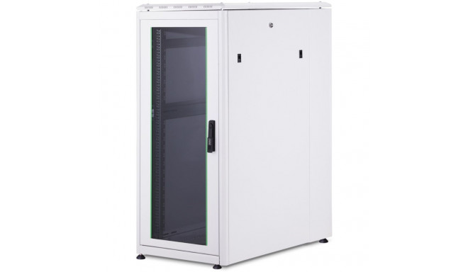 "DIGITUS Netzwerkschrank Unique 26HE 1342x600x1000mm grau (Speditionsversand)"