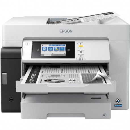 "T EPSON EcoTank Pro ET-M16685 MFP Mono inkjet ITS A3 25ppm Print 550sheets USB LAN Wi-Fi"