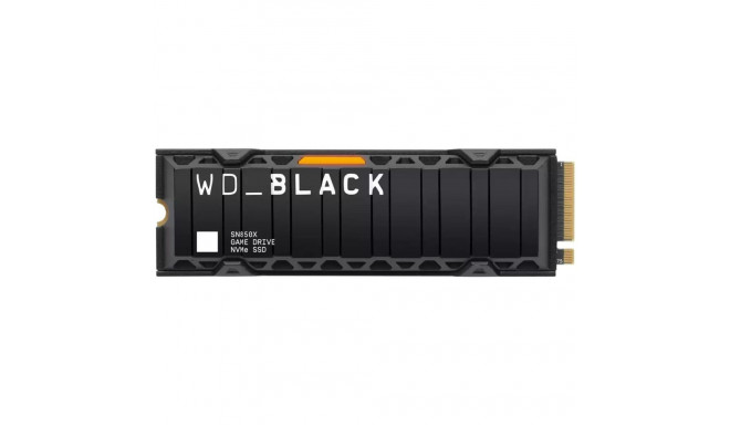 "M.2 WD Black 1TB SN850X NVMe Supremely Fast PCIe Gen4 x4 mit Khlkrper internal single-packed"