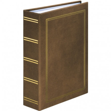 "Hama London braun 9x13 200 Fotos Einsteck-Album 7171"