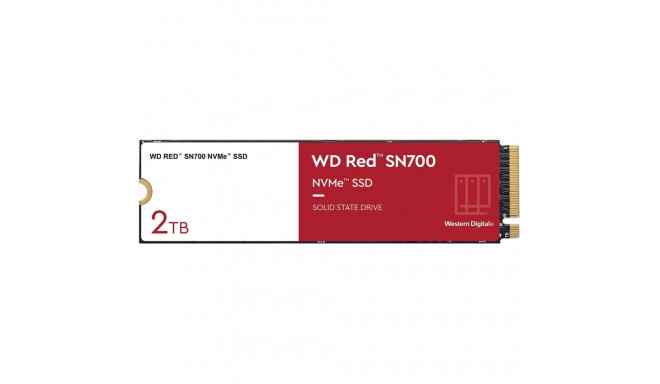 "2,5"" WD Red SN700 NVMe 2TB M.2 2280 PCIe Gen3 8Gb/s internal drive for NAS devices"