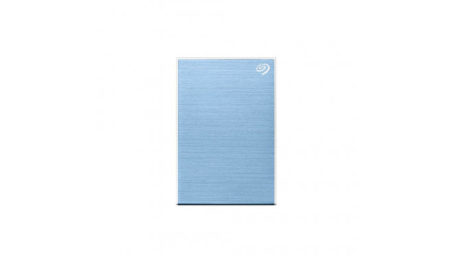 "SEAGATE One Touch 5TB External HDD with Password Protection Light Blue"