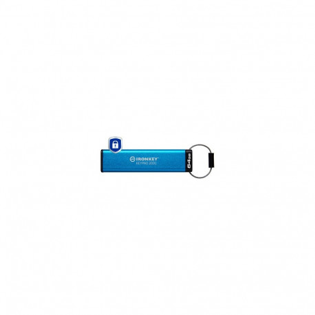 "STICK 64GB Kingston IronKey Keypad 200C AES-256 USB-C retail"