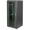 "Digitus Netzwerkschrank 19"" 26HE 1342x600x600mm, Farbe Schwarz (RAL 9005)"