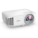 BenQ MW809STH - DLP projector - portable - 3D - 3600 ANSI lumens - WXGA (1280 x 800) - 16:10 - 720p 