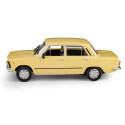 Vehicle Fiat 125p yellow Vehicle Fiat 125p yellow