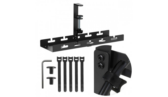 Under-desk cable organizer, MC-105 B