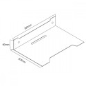 Decoder wall shelf, max 5kg, MC-122