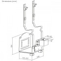 CPU holder, MC-116 B black