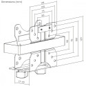 Mini computer mount MC-115W