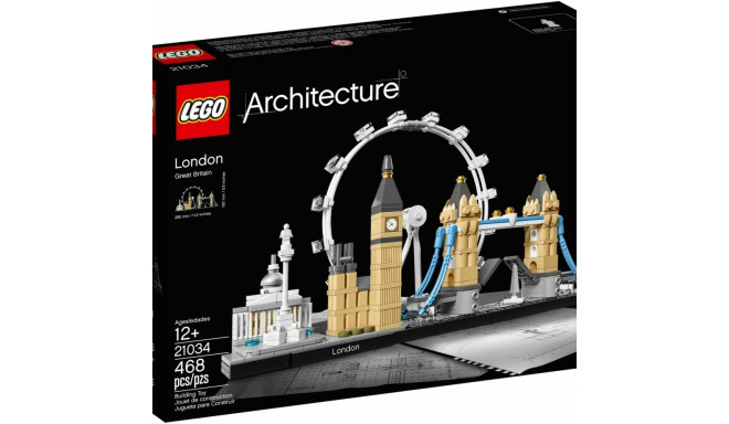 Blocks arhitektuurikomplekt 21034 London