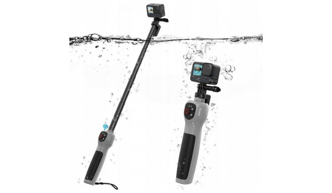 Selfie stick Telesin Waterproof Selfie Stick Stick with Remote Control GoPro HERO 13 12 11 10 9 MAX 