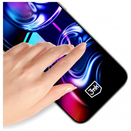 3MK HardGlass Max tempered glass with applicator for Samsung Galaxy S25 Edge