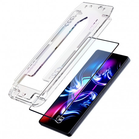 3MK HardGlass Max tempered glass with applicator for Samsung Galaxy S25 Ultra