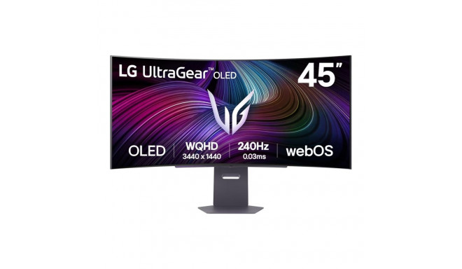 LG 45GX90SA-B 45" UltraGear Curved OLED, 21:9, 3440x1440, 275cd/m2, 0.03s/HDMI, DisplayPort, USB | L