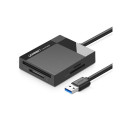 Ugreen USB 3.0 SD | micro SD | CF | MS card reader black (30231)