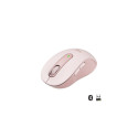 Logitech Signature M650 (910-006254) hiir RF juhtmevaba + Bluetooth optiline 2000 DPI, roosa