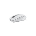 Logitech MX Anywhere 3S Mouse - RF Wireless + Bluetooth, Laser, 8000 DPI, Pale Grey (White)