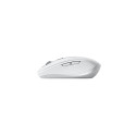 Logitech MX Anywhere 3S Mouse - RF Wireless + Bluetooth, Laser, 8000 DPI, Pale Grey (White)