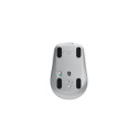 Logitech MX Anywhere 3S hiir – RF juhtmevaba + Bluetooth, laser, 8000 DPI, helehall (valge)