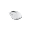 Logitech MX Anywhere 3S hiir – RF juhtmevaba + Bluetooth, laser, 8000 DPI, helehall (valge)