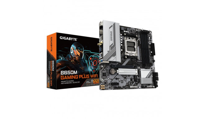 Mainboard|GIGABYTE|AMD B650|SAM5|Micro-ATX|Memory DDR5|Memory slots 4|B650MGAMINGPLUSWF1.2