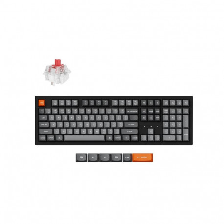KEYBOARD WRL K10 MAX RGB/BLACK K10M-H1 KEYCHRON