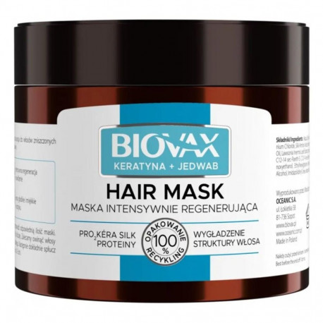 Biotica Biovax keratiini juuksemask 250ml