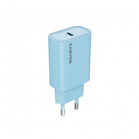 CANYON charger OnCharge 30CL Max Power 30W 1xPD EU Light Blue