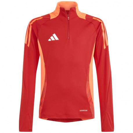 Bluza dla dzieci adidas Tiro 24 Competition Training Top czerwono-pomarańczowa IS1652 116cm