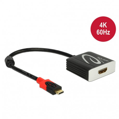 Delock Adapter USB Type-C™ male > HDMI female (DP Alt Mode) 4K 60 Hz