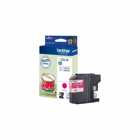 BROTHER LC22UM Ink magenta 1200pages for DCP-J785DW