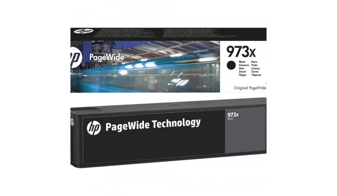 HP 973X suure tootlikkusega must originaal PageWide kassett