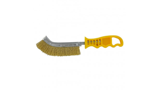 Steel wire brush with plastic handle, Ø0.3mm