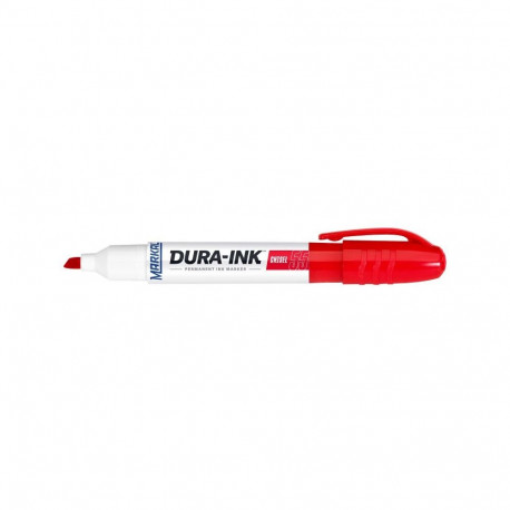 Ink marker Markal Dura-Ink 55 1,5 & 4,5mm, red