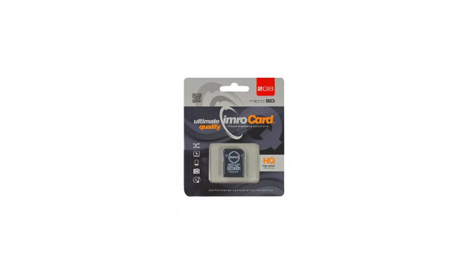 Imro memory card 2GB microSDHC cl. 6 + adapter
