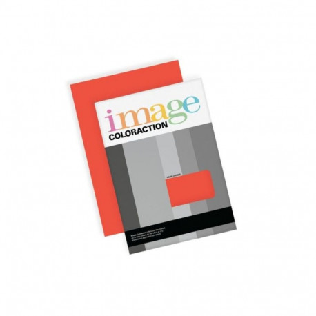 Colored paper A4 80g IMAGE Coloraction no. 28 coral red 50 sheets