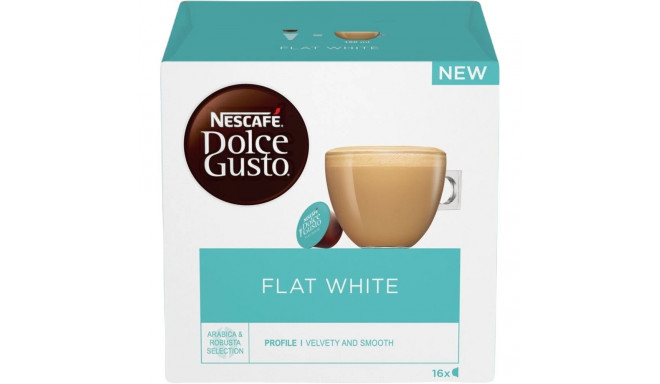 Kohvikapslid NESCAFE Dolce Gusto Flat White 16tk