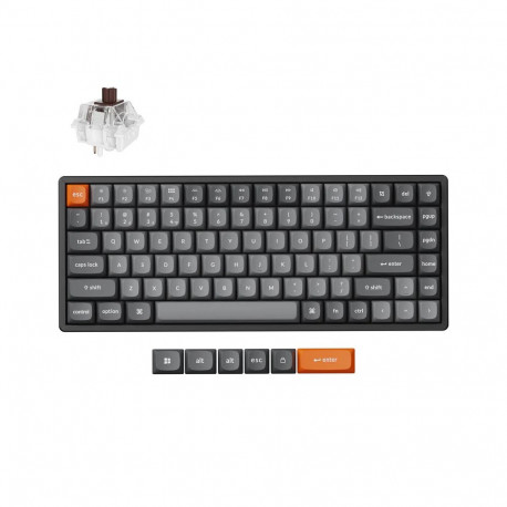 Keychron K2 Max 75% Wireless Mechanical Keyboard / Brown Switch
