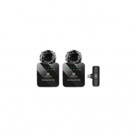 Wireless Lavalier Dual Microphone for Type-C Phone