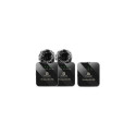 Wireless Lavalier Dual Microphone, OTG USB Type-C, Lightning
