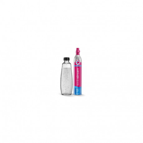 Sodastream DUO QC Reservezylinder + Glaskaraffe