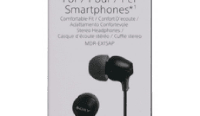 Sony MDR-EX15APB In-Ear 3,5mm schwarz