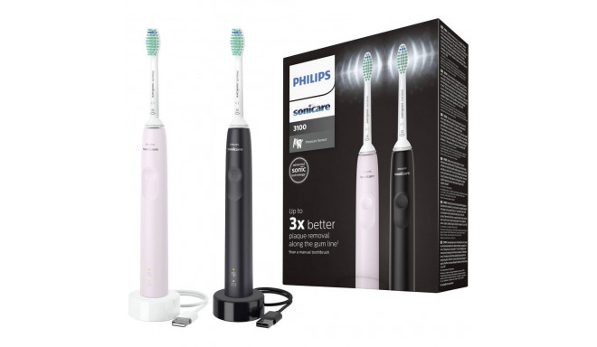 Philips Sonicare Electric Toothbrush HX3675/15 Rechargeable, For adults, Number of brush heads inclu