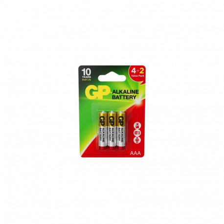 BATTERIES 24AR 4+2PCS (AAA)